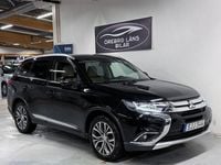 Begagnad Mitsubishi Outlander 150 HK (110 kW) 2016 Svart SUV