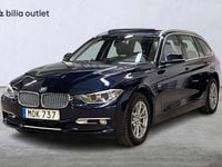 Begagnad BMW 320 Advantage 184 HK (135 kW) 2014 Blå Kombi