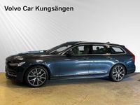 Begagnad Volvo V90 Inscription 392 HK (288 kW) 2019 Blå Kombi