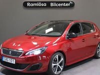 Begagnad Peugeot 308 GT 181 HK (133 kW) 2016 Ljusröd Halvkombi