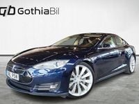 Begagnad Tesla Model S 309 kW (421 HK) 2013 Blå Halvkombi