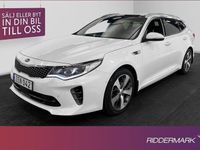 begagnad Kia Optima Sport Wagon GT-Line Pano H K Kamera Drag 2018, Personbil