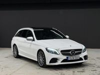 Begagnad Mercedes C220 AMG line 194 HK (142 kW) 2019 Vit