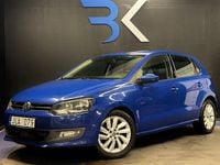 Begagnad VW Polo R-line 86 HK (63 kW) 2010 Blå Halvkombi