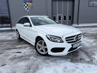 Begagnad Mercedes C220 AMG line 170 HK (125 kW) 2015 Vit