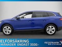 Begagnad Skoda Enyaq iV 150 kW (204 HK) 2022 Blå SUV