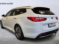 Begagnad Kia Optima Hybrid Sport 205 HK (150 kW) 2020 Vit Sedan