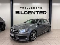 Begagnad Mercedes A200 AMG line 136 HK (100 kW) 2015 Grå Halvkombi