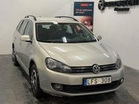 Begagnad VW Golf VI 102 HK (75 kW) 2011 Brun Halvkombi