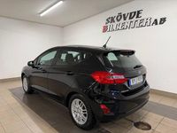 Begagnad Ford Fiesta Trend 86 HK (63 kW) 2018 Svart Halvkombi