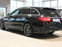 Begagnad Mercedes C220 AMG line 170 HK (125 kW) 2017 Svart Kombi