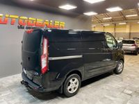 begagnad Ford Tourneo Custom Transit 290 2.0 TDCi SelectShift Euro 6 2017, Minibuss