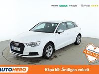 Begagnad Audi A3 Sportback 116 HK (85 kW) 2016 Vit Halvkombi