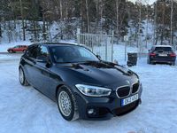 begagnad BMW 118 i 136hk Automat M-Sport 13600 mil Välvårdad Euro 6