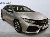 Begagnad Honda Civic Comfort 126 HK (92 kW) 2018 Silver Halvkombi