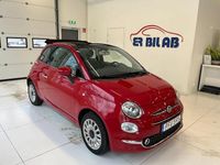 Begagnad Fiat 500C 69 HK (50 kW) 2017 Röd Cab