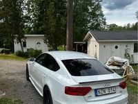 Begagnad Audi A5 S-Line 177 HK (130 kW) 2014 Vit Sportkupé