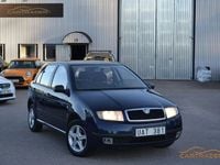 Begagnad Skoda Fabia 68 HK (50 kW) 2003 Mörkblå (blå) Halvkombi