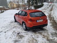 Begagnad BMW X1 Sport Line 163 HK (119 kW) 2013 Orange metallic SUV