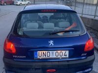 begagnad Peugeot 206 5-dörrar 1.6 XT Euro 4