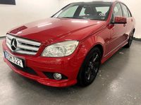 Begagnad Mercedes C180 Avantgarde 156 HK (114 kW) 2010 Ljusröd Sedan