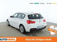Begagnad BMW 120 M Sport 186 HK (136 kW) 2019 Vit Halvkombi