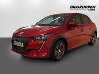 Begagnad Peugeot e-208 100 kW (136 HK) 2021 Röd Halvkombi