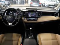 begagnad Toyota RAV4 Hybrid EXECUTIVE DRAG 2.5 i-AWD 360 KAM HEKSKIN 2016, SUV
