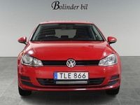 Begagnad VW Golf VII 110 HK (80 kW) 2016 Röd Halvkombi