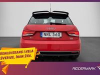 Begagnad Audi A1 S-Line 95 HK (69 kW) 2016 Röd Halvkombi