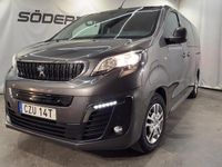 Begagnad Peugeot e-Traveller 100 kW (136 HK) 2021 Grå Minibuss