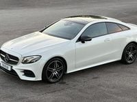 Begagnad Mercedes E400 334 HK (245 kW) 2017 Vit Sportkupé