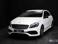 Begagnad Mercedes A180 AMG 122 HK (89 kW) 2016 Vit Halvkombi