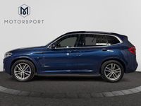 Begagnad BMW X3 M Sport 190 HK (139 kW) 2017 Blå SUV