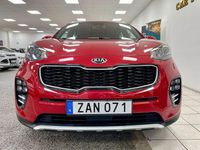 Begagnad Kia Sportage GT-Line 177 HK (130 kW) 2017 Röd SUV