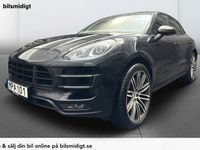 begagnad Porsche Macan Turbo PDK Sport Chrono Drag Läder SPEC 400hk