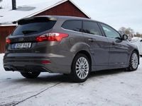 Begagnad Ford Focus Titanium 101 HK (74 kW) 2014 Brun Kombi