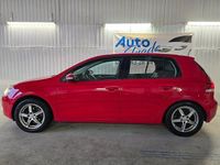 Begagnad VW Golf VII 105 HK (77 kW) 2011 Röd Halvkombi
