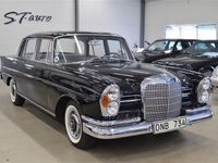 Begagnad Mercedes 220 124 HK (91 kW) 1963 Svart Sedan