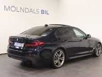 Begagnad BMW M550 400 HK (294 kW) 2019 Svart Sedan