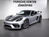 Begagnad Porsche 718 Cayman GT4 500 HK (367 kW) 2025 Silver Sportkupé