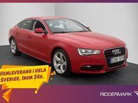 Begagnad Audi A5 Sportback Comfort 163 HK (119 kW) 2012 Röd Halvkombi