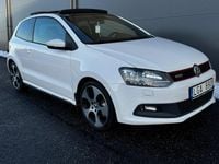 Begagnad VW Polo GTI 180 HK (132 kW) 2011 Vit Halvkombi