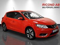 Begagnad Nissan Pulsar 116 HK (85 kW) 2016 Röd Halvkombi
