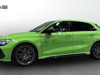 Begagnad Audi RS3 Sportback Sport 400 HK (294 kW) 2024 Grön Halvkombi