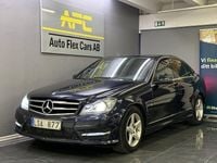 Begagnad Mercedes C180 Avantgarde 156 HK (114 kW) 2012 Blå
