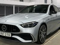 Begagnad Mercedes C43 AMG Premium Plus 408 HK (300 kW) 2023 Hightech silver metallic Sedan