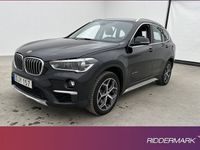 begagnad BMW X1 xDrive20d X-Line Kamera Skinn HUD Navi Drag 2017, SUV