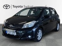 Begagnad Toyota Yaris 91 HK (66 kW) 2014 Svart Halvkombi