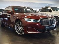 Begagnad BMW 745 Comfort Edition 394 HK (289 kW) 2021 Röd Sedan